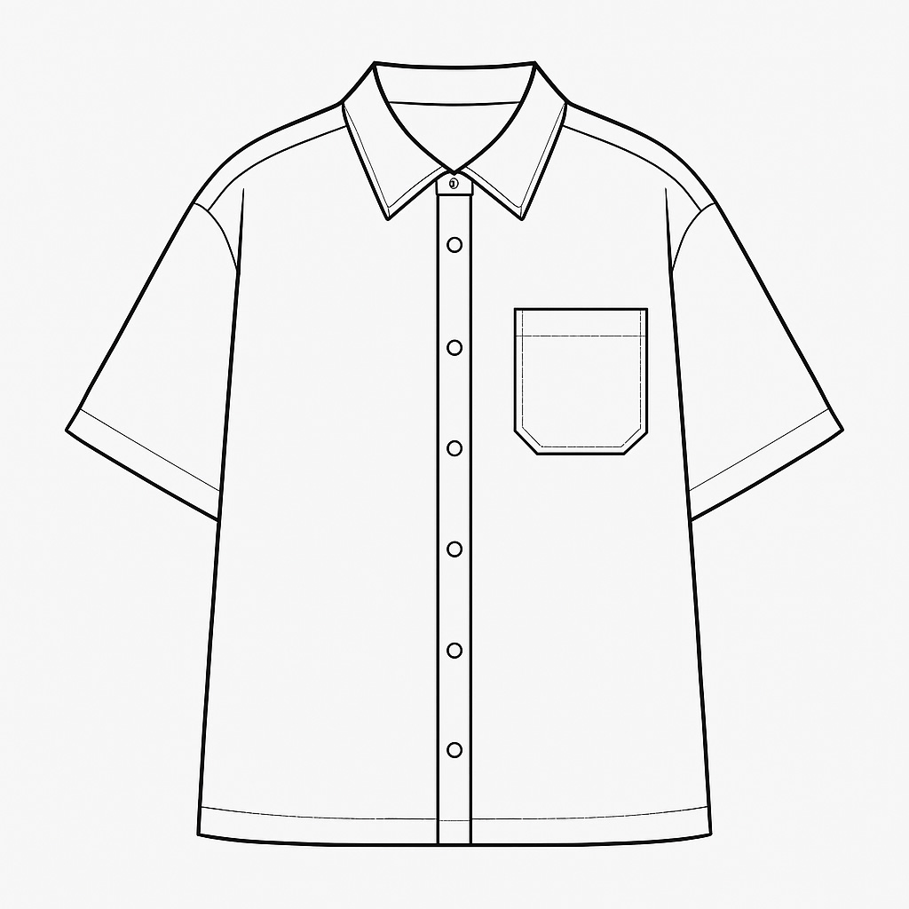 Flat Sketch - Image generated with Straight Lines Ai